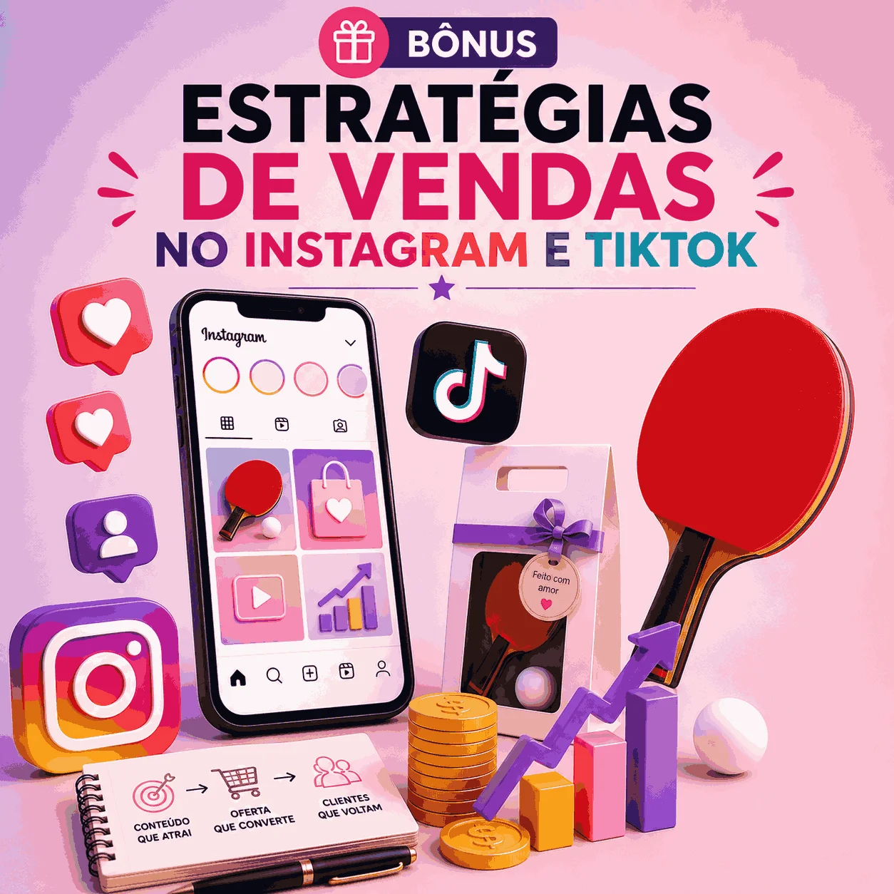 Guia de Vendas no Instagram e TikTok